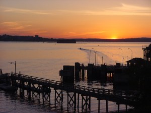 Sunset from Peaks Island